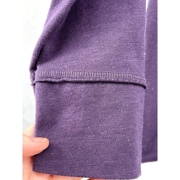 Harley Davidson Womens Hoodie w/Pocket V-Neck Soft Purple Baton Rouge, LA Sz Med - Picture 3 of 5